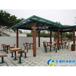 现代休闲新体验 景区钢结构塑木凉亭与户外地板